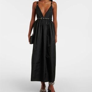 GANNI Duchesse Nylon Strap Dress